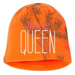 Aquarius Queen / Classy Aquarius Horoscope Quote Gift Kati - Camo Knit Beanie