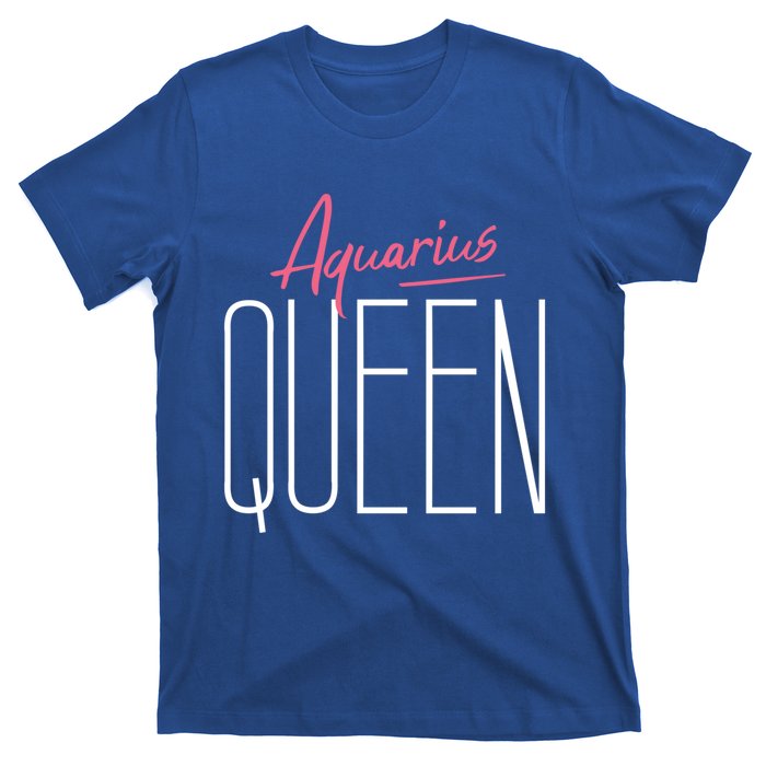 Aquarius Queen / Classy Aquarius Horoscope Quote Gift T-Shirt