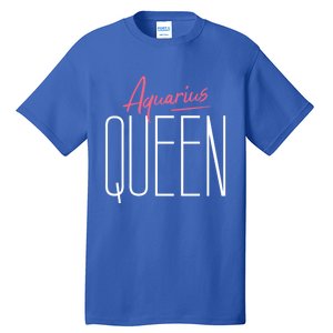 Aquarius Queen / Classy Aquarius Horoscope Quote Gift Tall T-Shirt