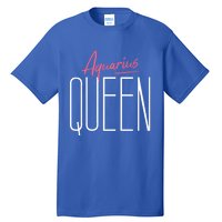 Aquarius Queen / Classy Aquarius Horoscope Quote Gift Tall T-Shirt