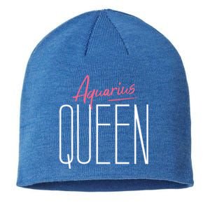 Aquarius Queen / Classy Aquarius Horoscope Quote Gift Sustainable Beanie