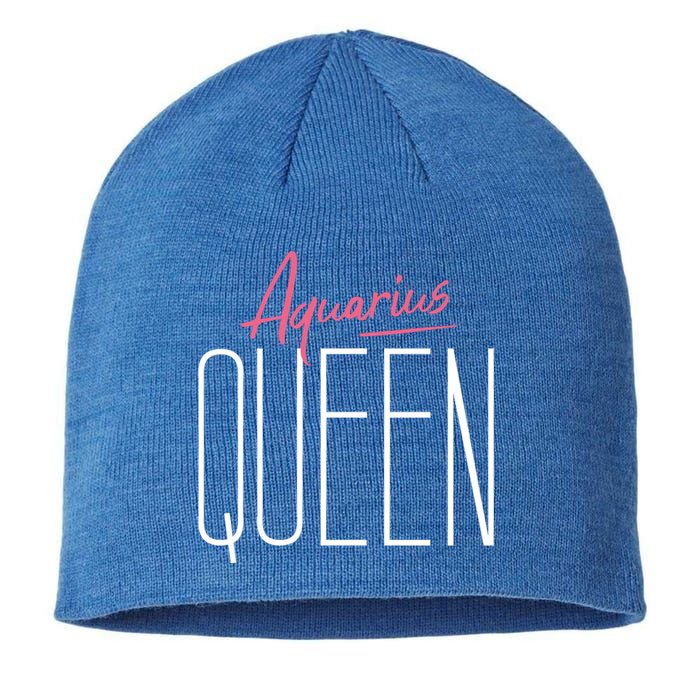 Aquarius Queen / Classy Aquarius Horoscope Quote Gift Sustainable Beanie