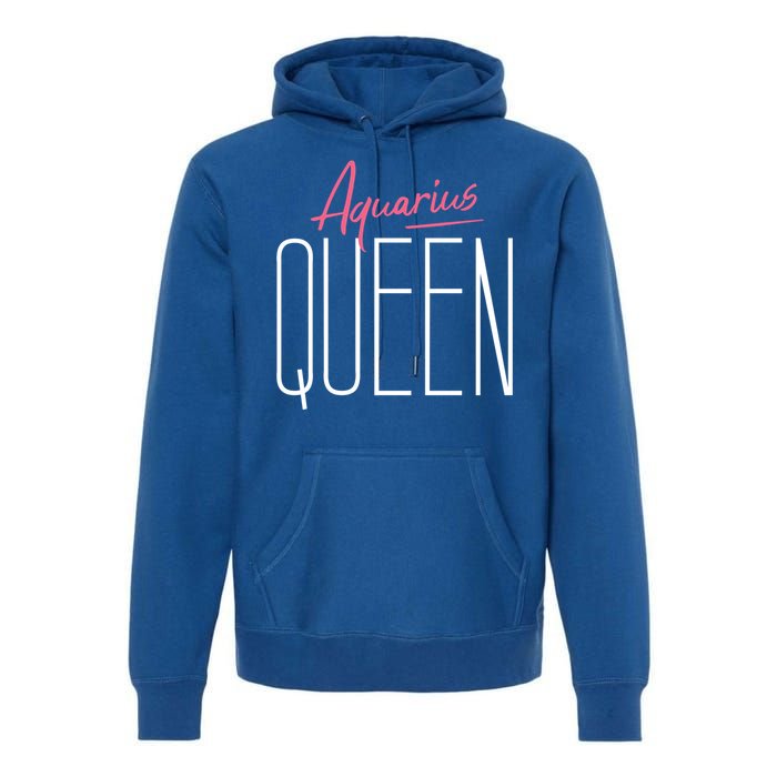 Aquarius Queen / Classy Aquarius Horoscope Quote Gift Premium Hoodie