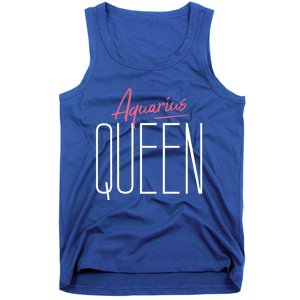 Aquarius Queen / Classy Aquarius Horoscope Quote Gift Tank Top