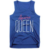 Aquarius Queen / Classy Aquarius Horoscope Quote Gift Tank Top