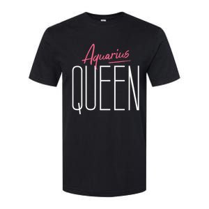 Aquarius Queen / Classy Aquarius Horoscope Quote Gift Softstyle CVC T-Shirt