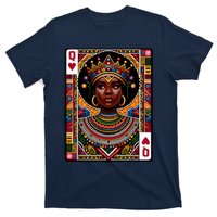 African Queen Card Melanin Black Pride Blm Juneteenth T-Shirt