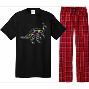 Autism Quotes Dinosaur Pajama Set