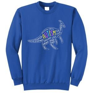 Autism Quotes Dinosaur Sweatshirt