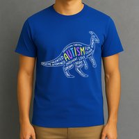 Autism Quotes Dinosaur T-Shirt