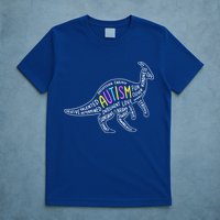 Autism Quotes Dinosaur T-Shirt