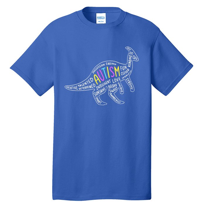 Autism Quotes Dinosaur Tall T-Shirt