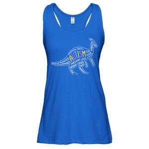 Autism Quotes Dinosaur Ladies Essential Flowy Tank