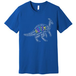 Autism Quotes Dinosaur Premium T-Shirt