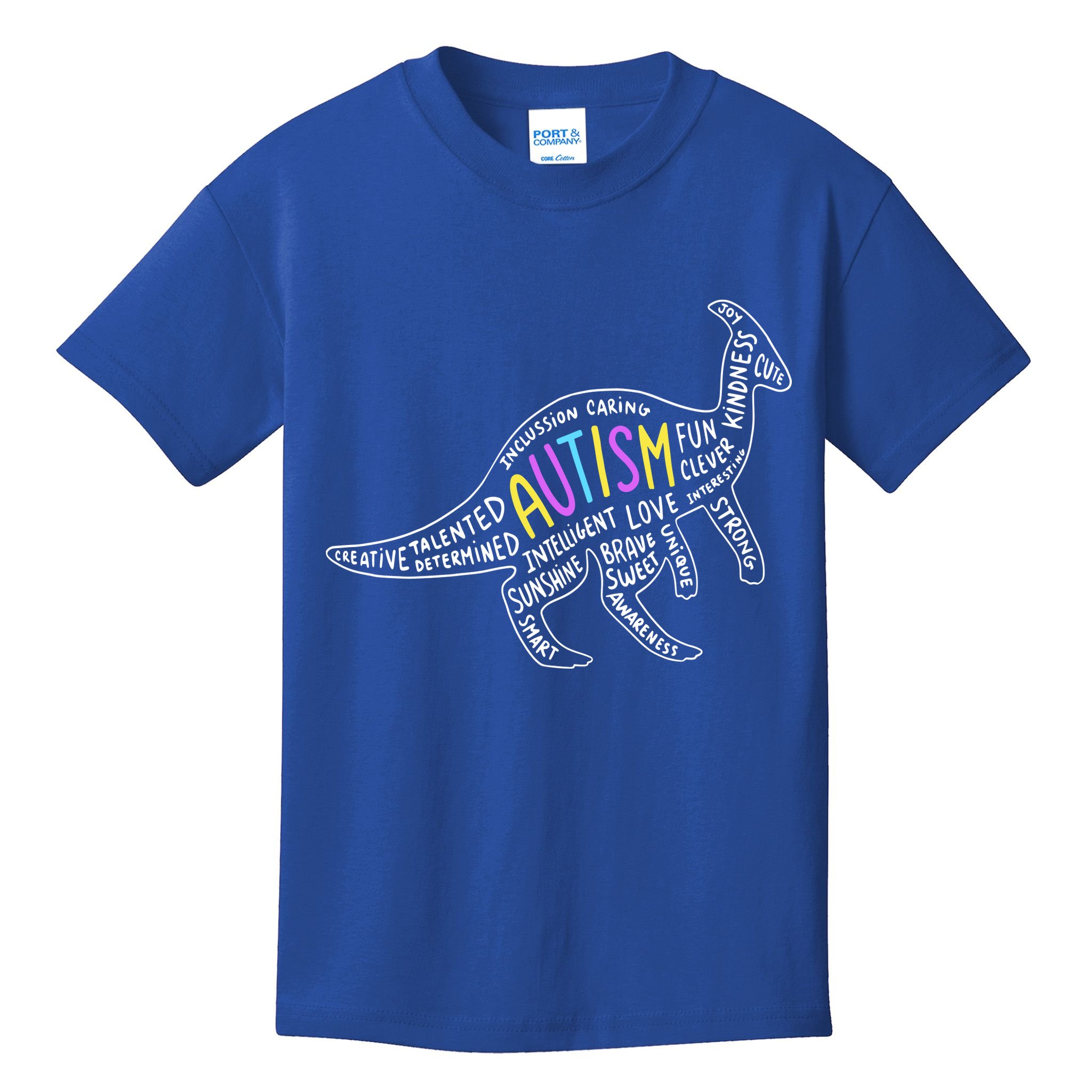 Autism Quotes Dinosaur Kids T-Shirt