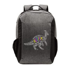 Autism Quotes Dinosaur Vector Backpack