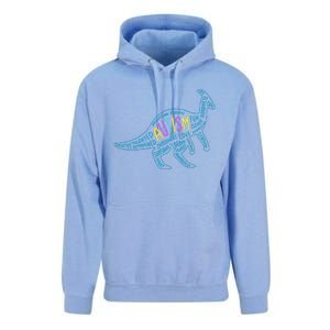 Autism Quotes Dinosaur Unisex Surf Hoodie