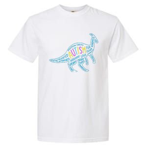 Autism Quotes Dinosaur Garment-Dyed Heavyweight T-Shirt