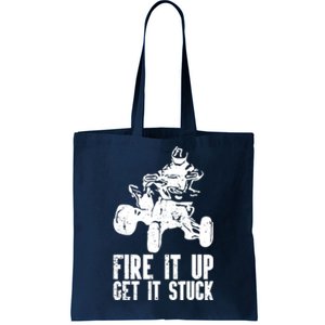 ATV Quad Four Wheeler Gear Off Roading ATV Quad Racing Tote Bag