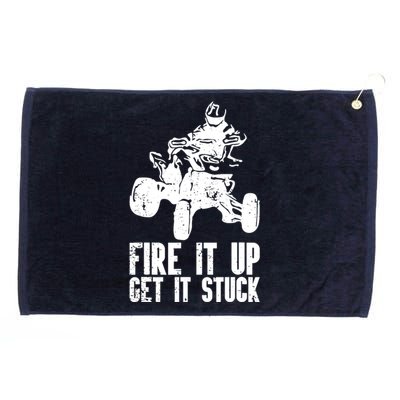 ATV Quad Four Wheeler Gear Off Roading ATV Quad Racing Grommeted Golf Towel