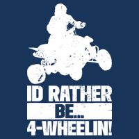 ATV Quad Four Wheeler Gear Off Roading ATV Quad Racing 16 in Basic Backpack