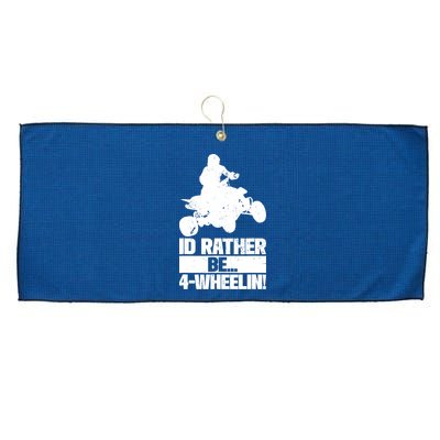 ATV Quad Four Wheeler Gear Off Roading ATV Quad Racing Large Microfiber Waffle Golf Towel