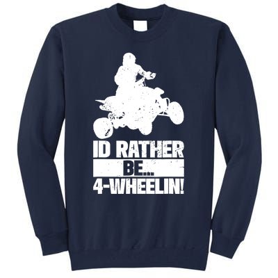 ATV Quad Four Wheeler Gear Off Roading ATV Quad Racing Tall Sweatshirt