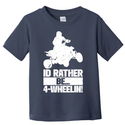 ATV Quad Four Wheeler Gear Off Roading ATV Quad Racing Toddler T-Shirt