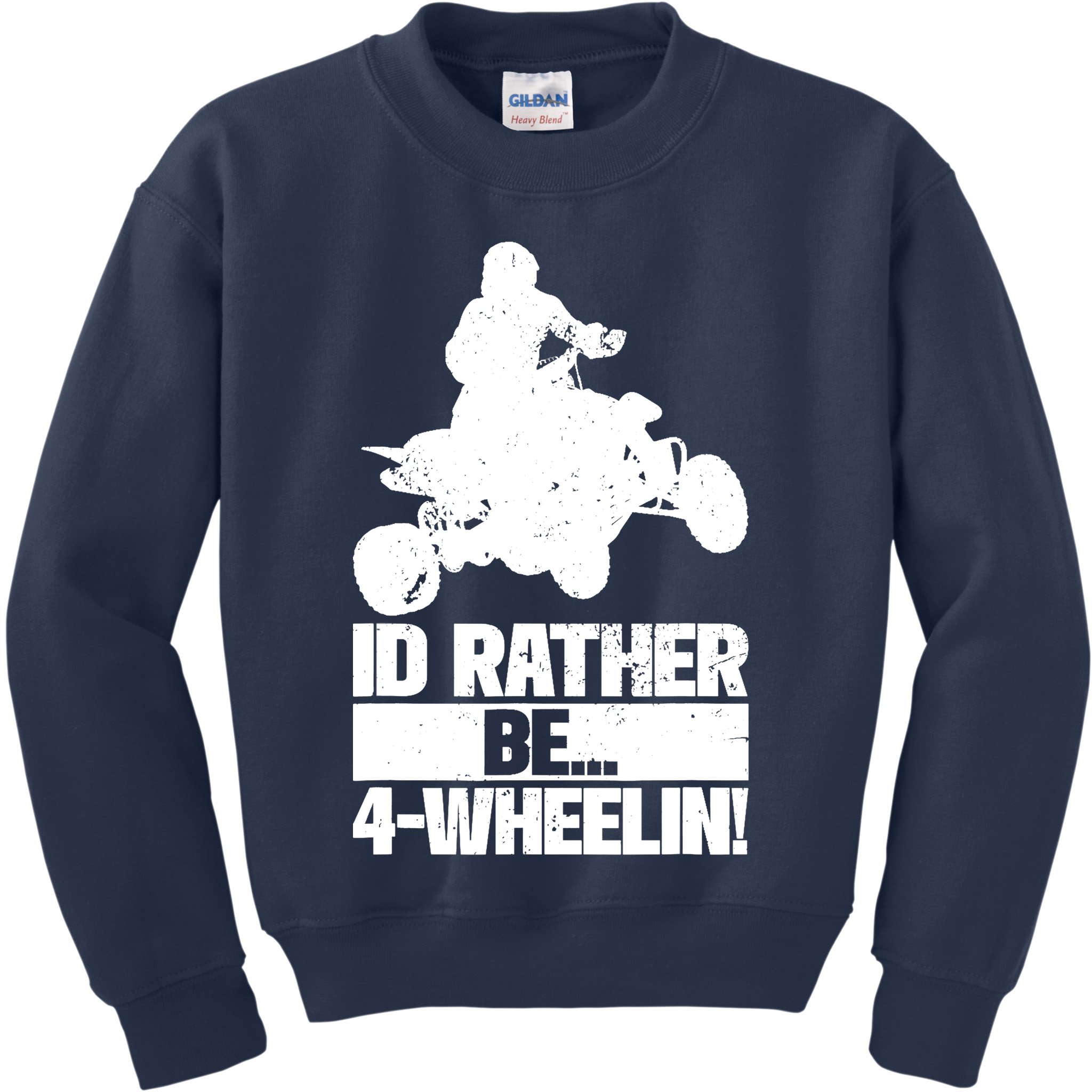 ATV Quad Four Wheeler Gear Off Roading ATV Quad Racing Kids Sweatshirt