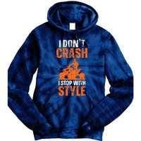 ATV Quad Four Wheeler Gear Off Roading ATV Quad Racing Tie Dye Hoodie