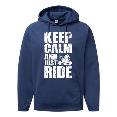 ATV Quad Four Wheeler Gear Off Roading ATV Quad Racing Performance Fleece Hoodie