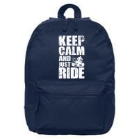 ATV Quad Four Wheeler Gear Off Roading ATV Quad Racing 16 in Basic Backpack