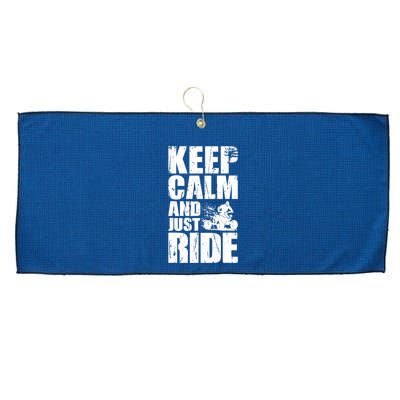ATV Quad Four Wheeler Gear Off Roading ATV Quad Racing Large Microfiber Waffle Golf Towel
