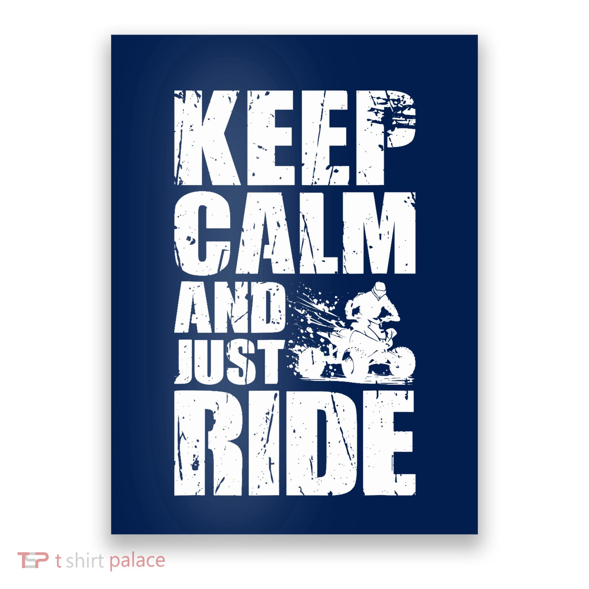 ATV Quad Four Wheeler Gear Off Roading ATV Quad Racing Poster