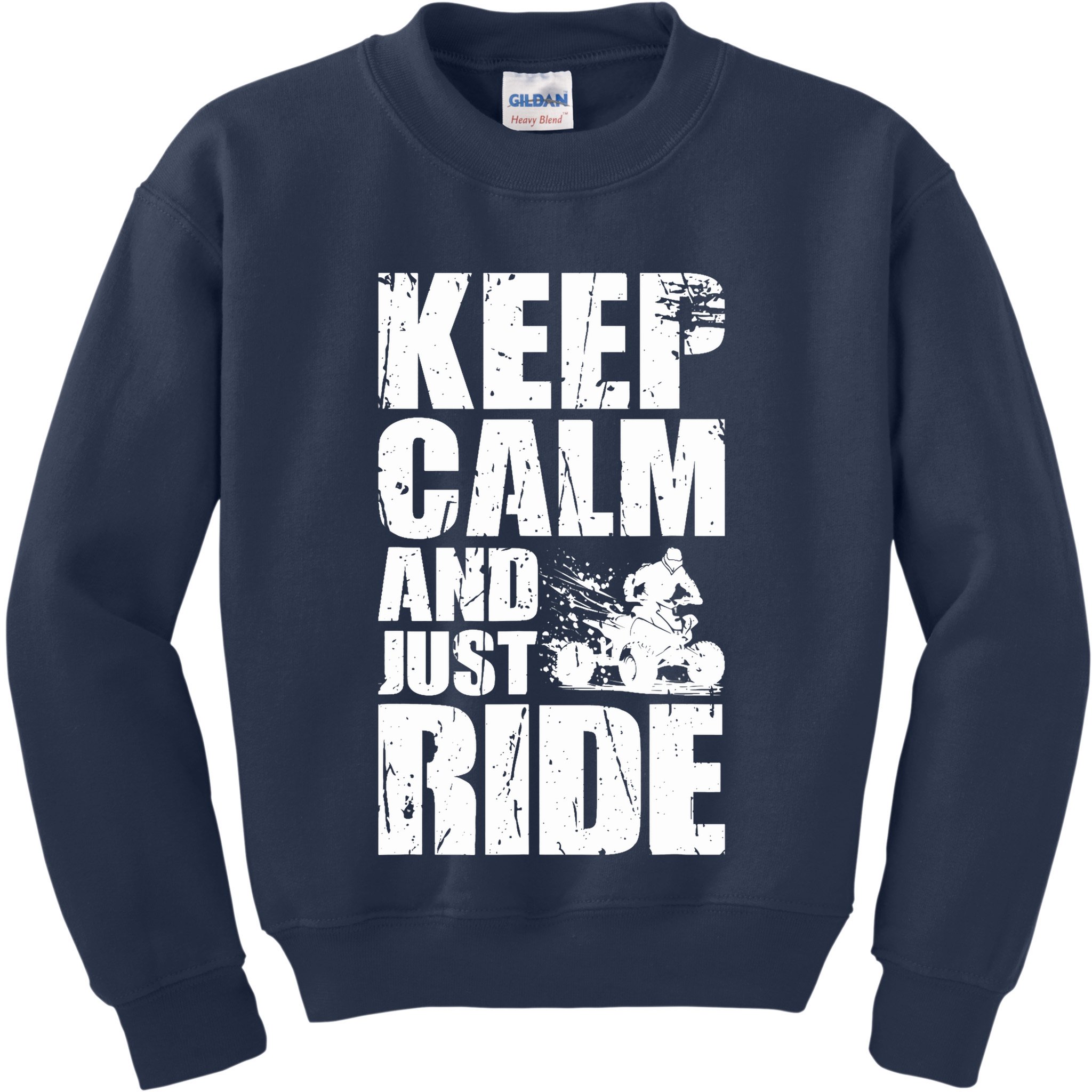 ATV Quad Four Wheeler Gear Off Roading ATV Quad Racing Kids Sweatshirt