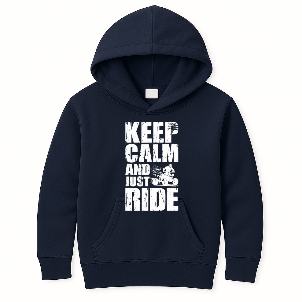 ATV Quad Four Wheeler Gear Off Roading ATV Quad Racing Kids Hoodie