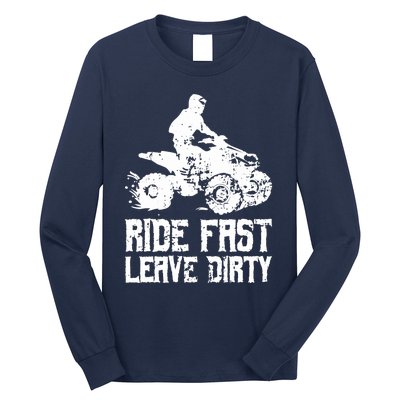 ATV Quad Four Wheeler Gear Off Roading ATV Quad Racing Long Sleeve Shirt