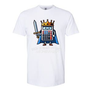 Auditor Queen Funny Illustration Calculator Tax Auditing Softstyle CVC T-Shirt