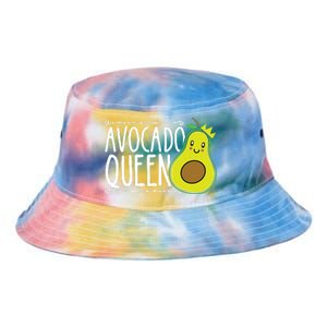 Avocado Queen Funny Avocado Lover Women Girl Avocado Tie Dye Newport Bucket Hat