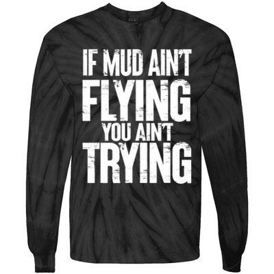 Atv Quad Four Wheeler Accessories For Mudding Tie-Dye Long Sleeve Shirt