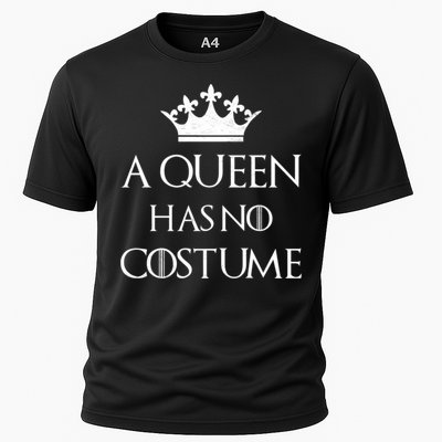 A Queen Has No Costume Funny Purim Queen Esther Costume Cooling Performance Crew T-Shirt