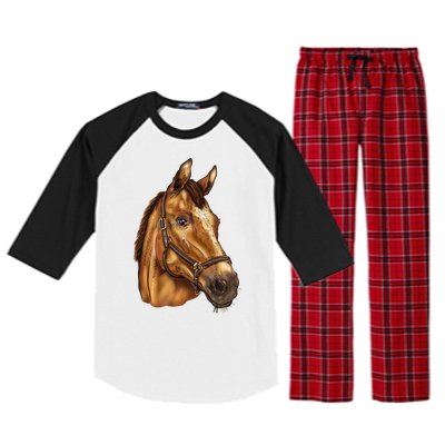 American Quarter Horse Raglan Sleeve Pajama Set