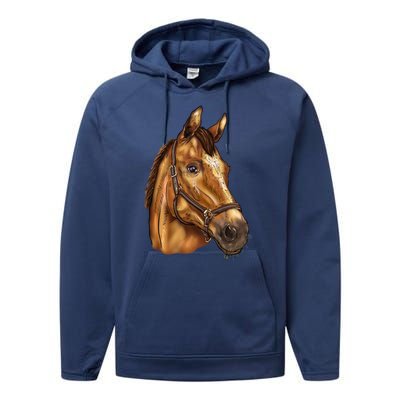 American Quarter Horse Performance Fleece Hoodie