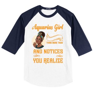 Aquarius Queen January And February Birthday Zodiac Sign Cute Gift Baseball Sleeve Shirt