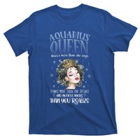 Aquarius Queen Knows More Than She Says Gift T-Shirt