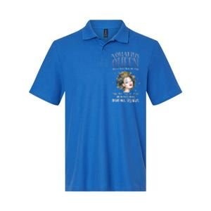 Aquarius Queen Knows More Than She Says Gift Softstyle Adult Sport Polo