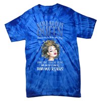 Aquarius Queen Knows More Than She Says Gift Tie-Dye T-Shirt