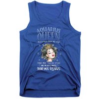 Aquarius Queen Knows More Than She Says Gift Tank Top