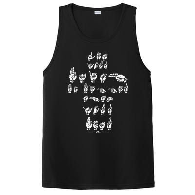 Asl Quote Let Your Faith Be Bigger Than Your Fear PosiCharge Competitor Tank