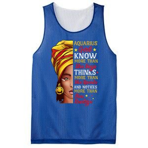 Aquarius Queen Melanin Afro Queen Black Zodiac Birthday Gift Mesh Reversible Basketball Jersey Tank